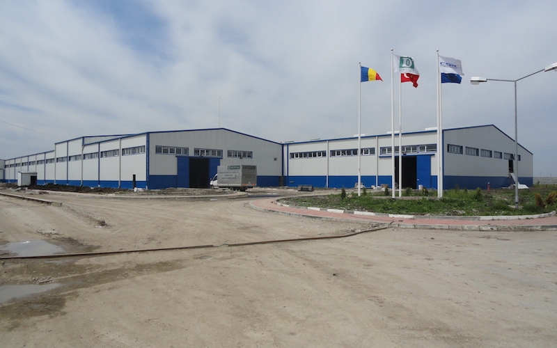 Dentas Egg Crate Factory, Bucharest, Romania