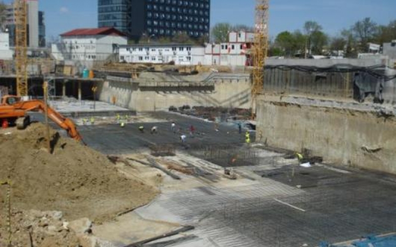 Structural Works - Shopping Mall Project, Bucharest, Romania